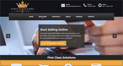 Desktop Screenshot of firstclasscode.com